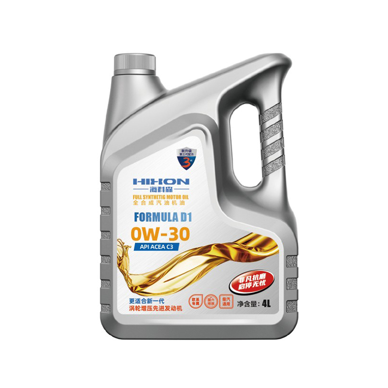 Aceite de motor totalmente sintético Hixon Formula D1 0W-30 (API SP / ACEA C3)