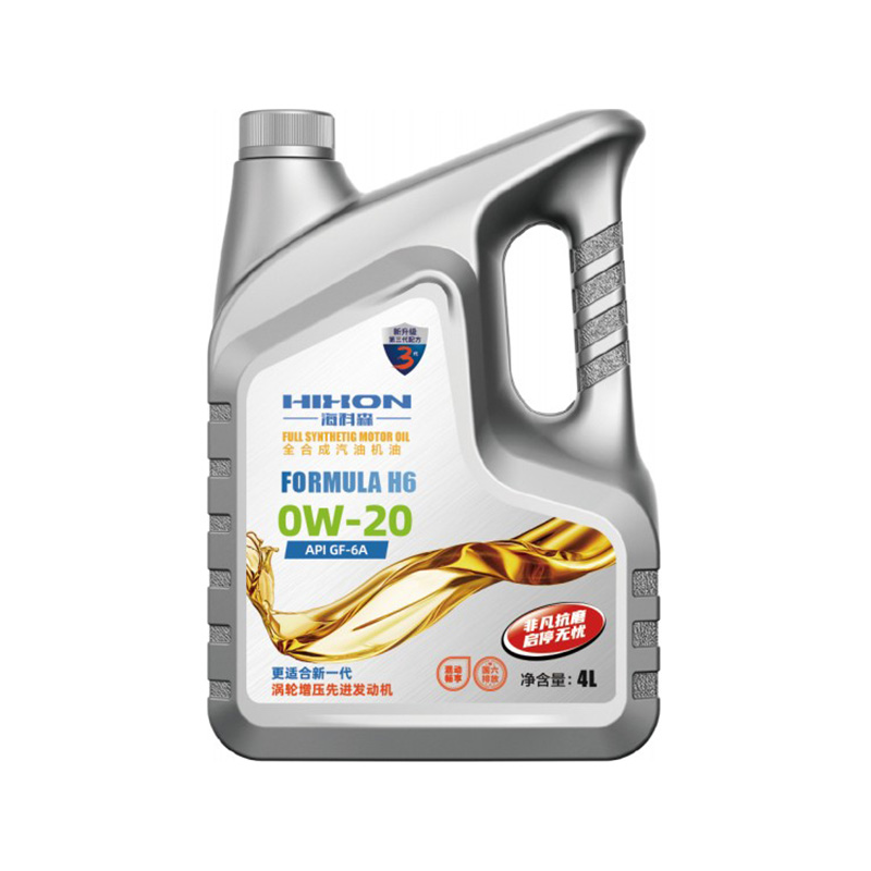 Aceite de motor totalmente sintético Hixon Formula H6 0W-20 (API SP / ILSAC GF-6A)