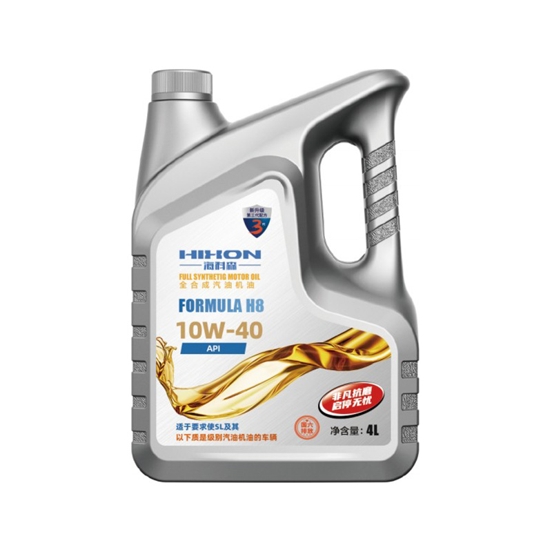 Aceite de motor de tecnología sintética Hixon Formula H8 10W-40 (API SL)