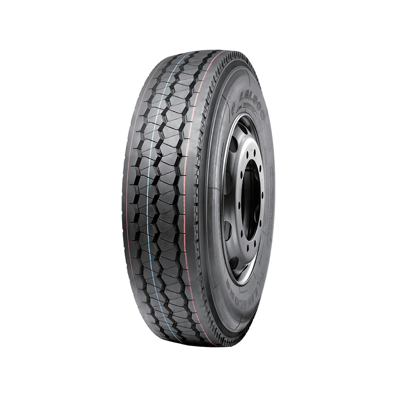 LAL800 Neumático radial multiespecificación para camión, asimétrico, de tres nervaduras y drenaje, de todas las posiciones, antidesgaste de los hombros, de alto kilometraje