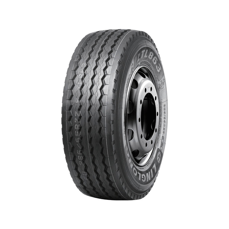 LTL863 Neumático radial de base ancha para todas las posiciones con alta resistencia al desgaste y banda de rodadura ancha para camiones