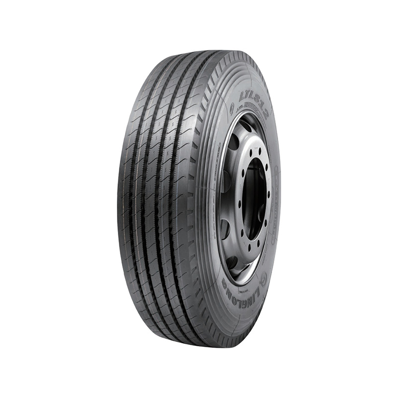 LTL812 Neumático radial multiespecificación de banda ancha de banda ancha para camiones, de 4 nervaduras, de ranura recta, antipiedra y de alto desgaste