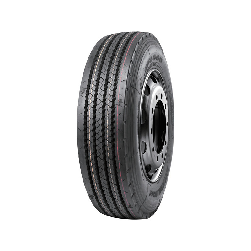 LFL866 Neumático radial para camión de alto kilometraje, antipiedra, de banda ancha, para todas las posiciones – especificaciones emergentes de 17,5 pulgadas